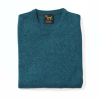 Lambswool crew neck - Mallard