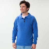 Lammwolle Polopullover - River