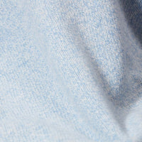 Lambswool molted crew neck - Glacier ecru