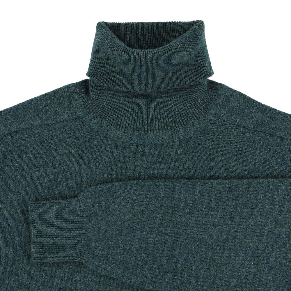 Lambswool roll neck - Hunter